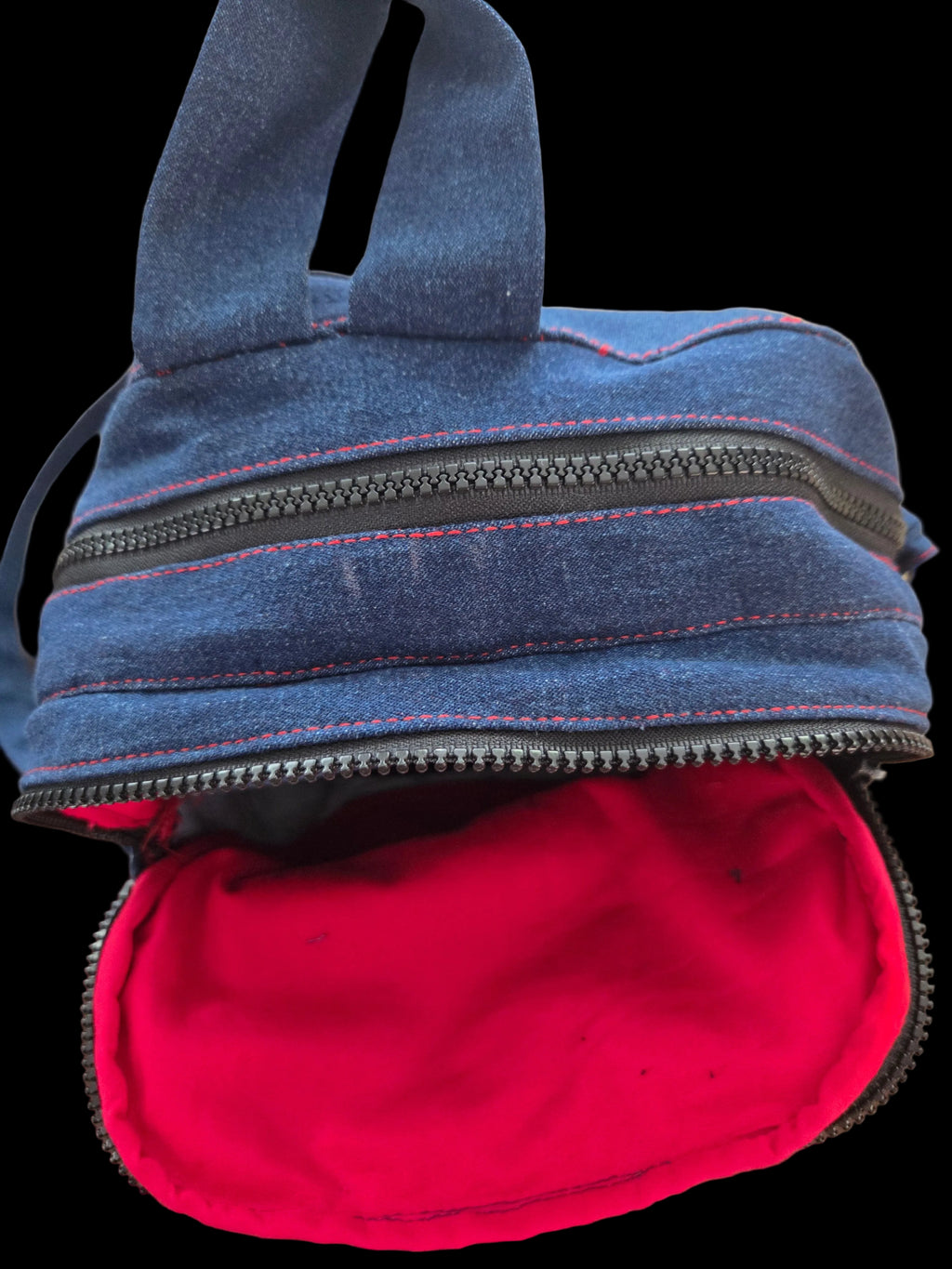 Handmade denim (jeans) crossbody bag