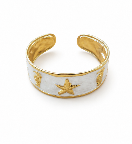 18k gold plated stainless steel bracelet